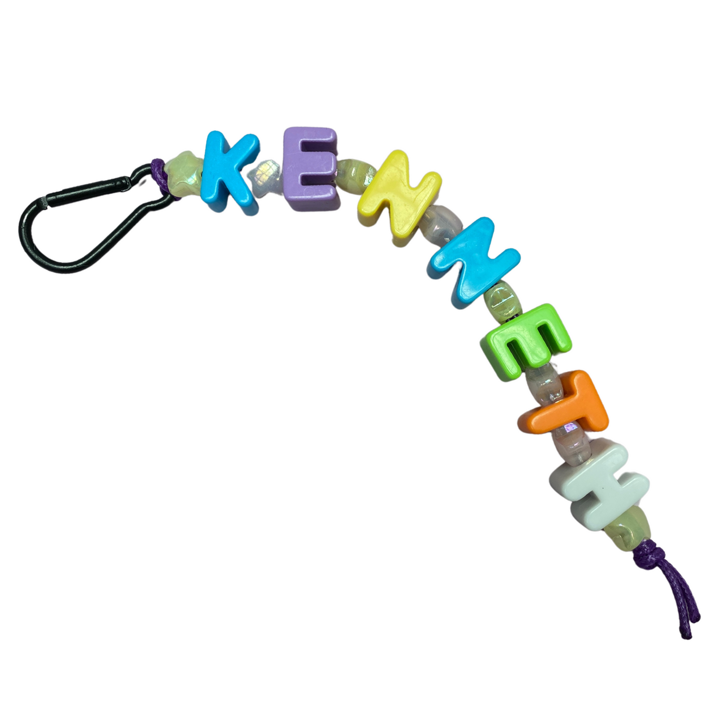 Chunky Name Keychain