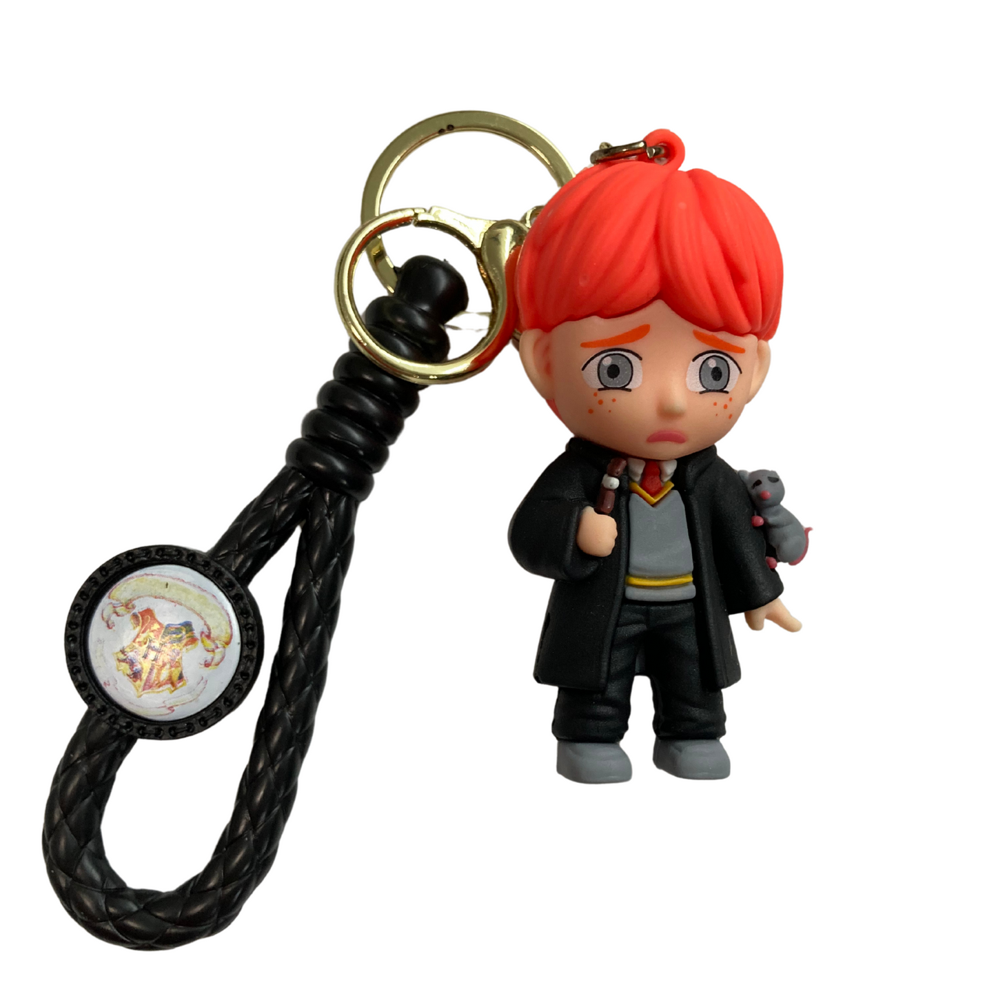 3D Harry Potter, Ron Weasley, Hermione Granger Keychain