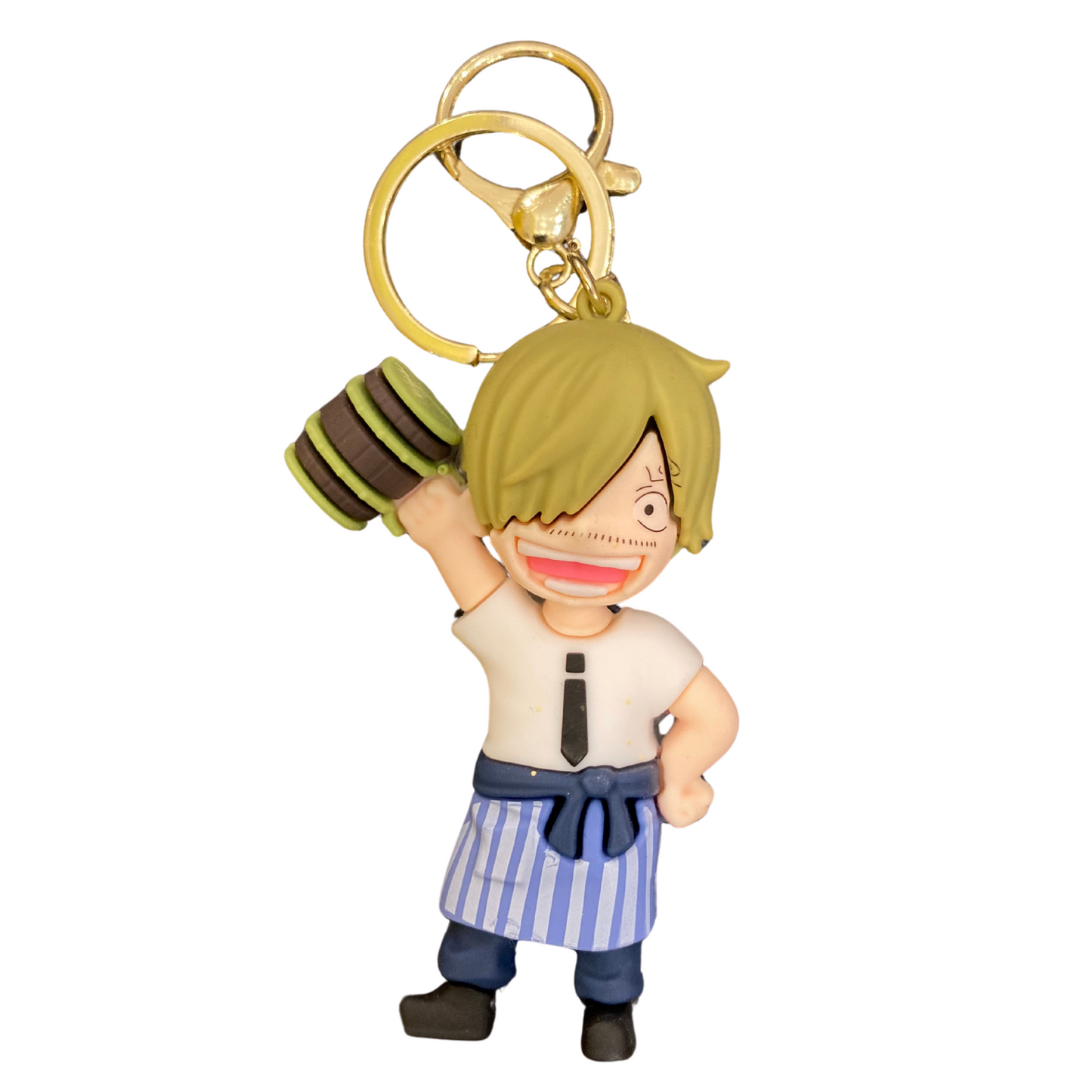 3D One Piece Character Keychain