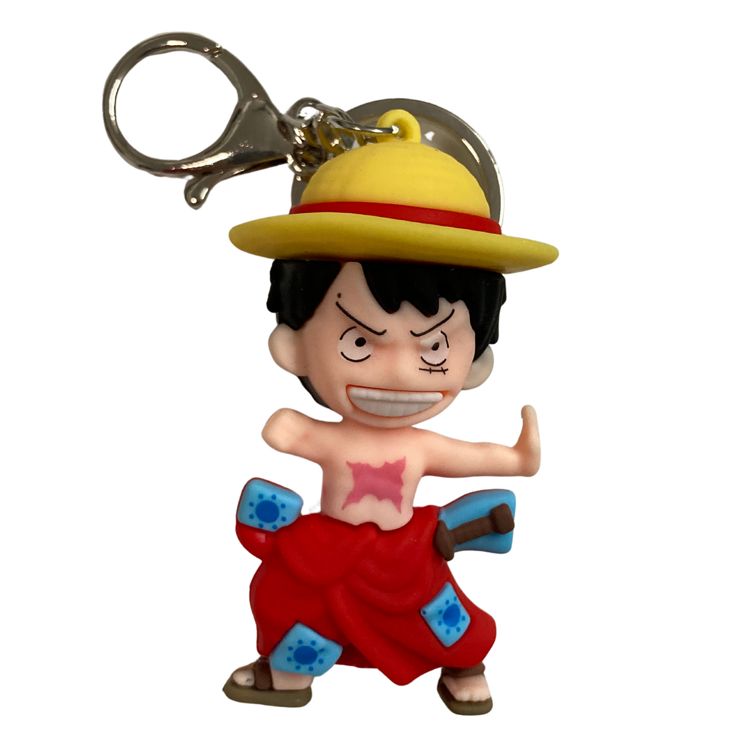 3D One Piece Character Keychain