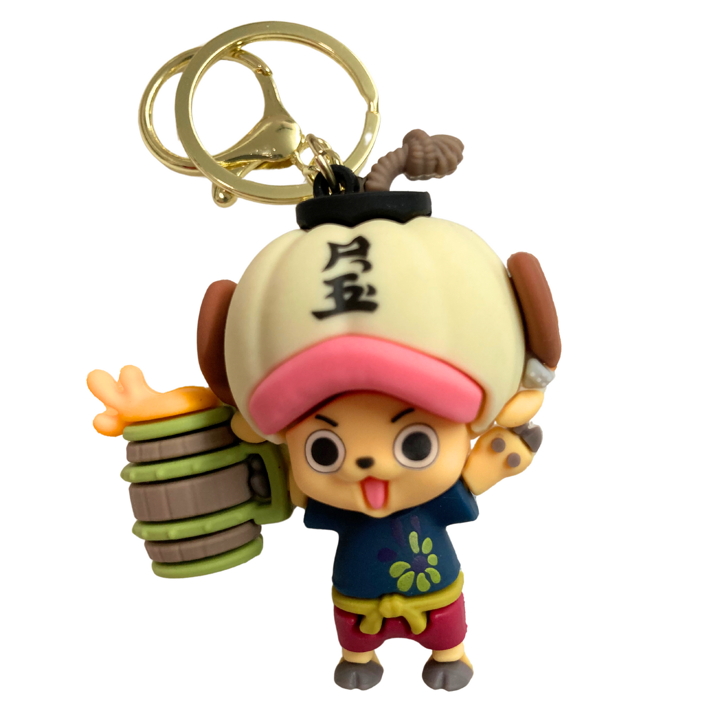 3D One Piece Character Keychain