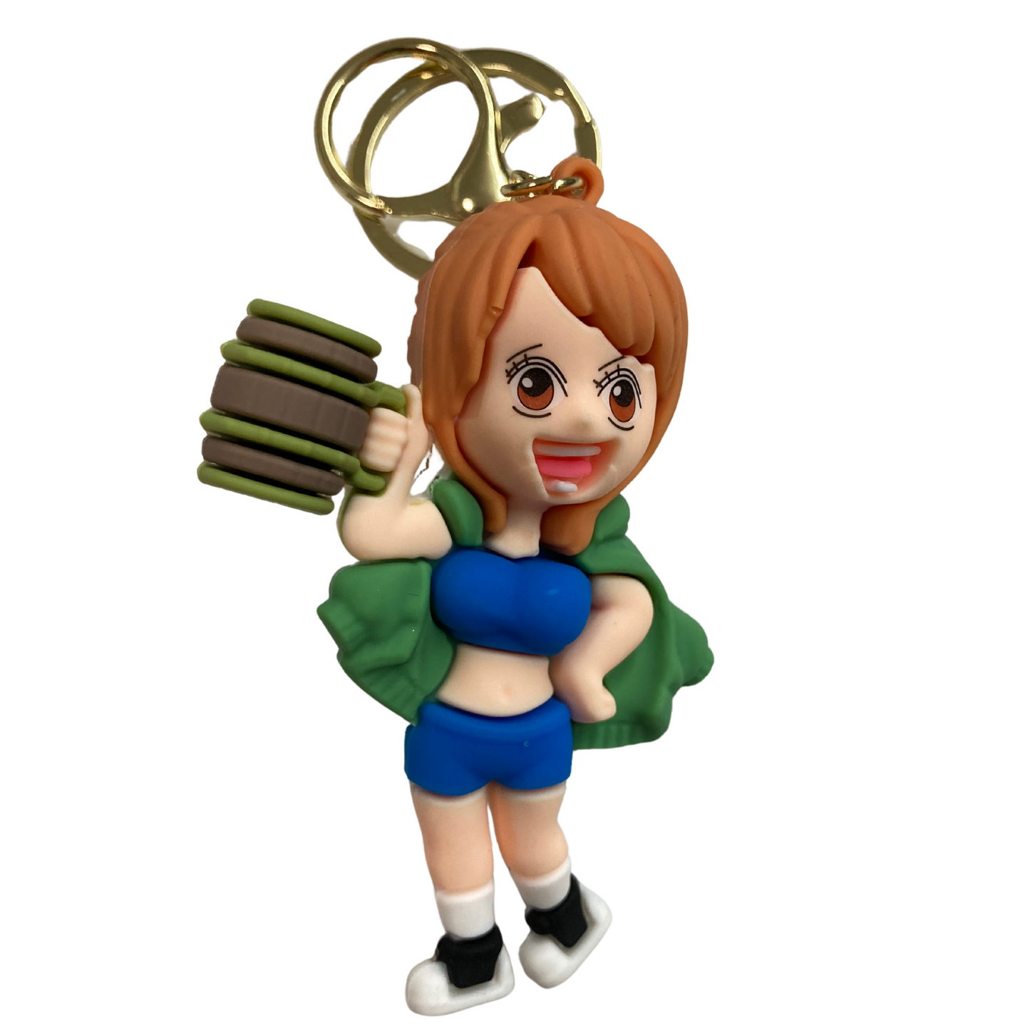 3D One Piece Character Keychain