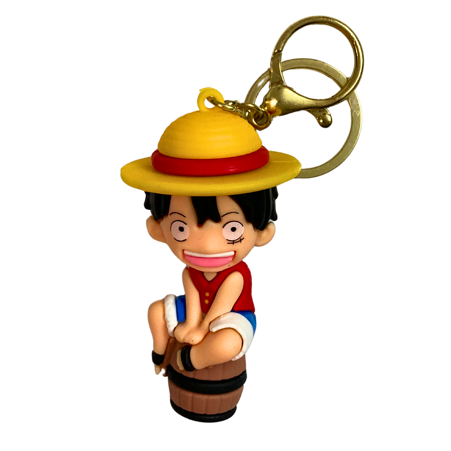 3D One Piece Character Keychain
