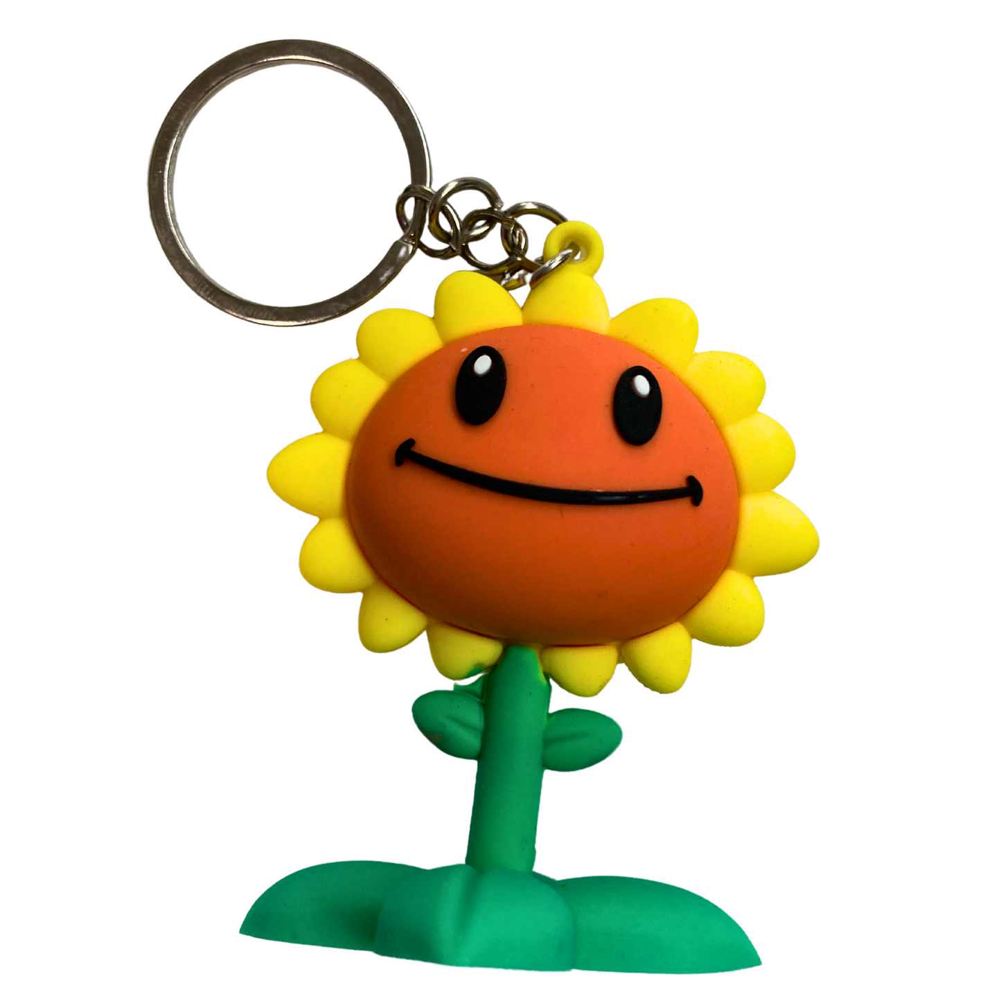 3D Plants vs Zombie PVZ Sunflower, Chomper, Peashooter, Zombie Keychain