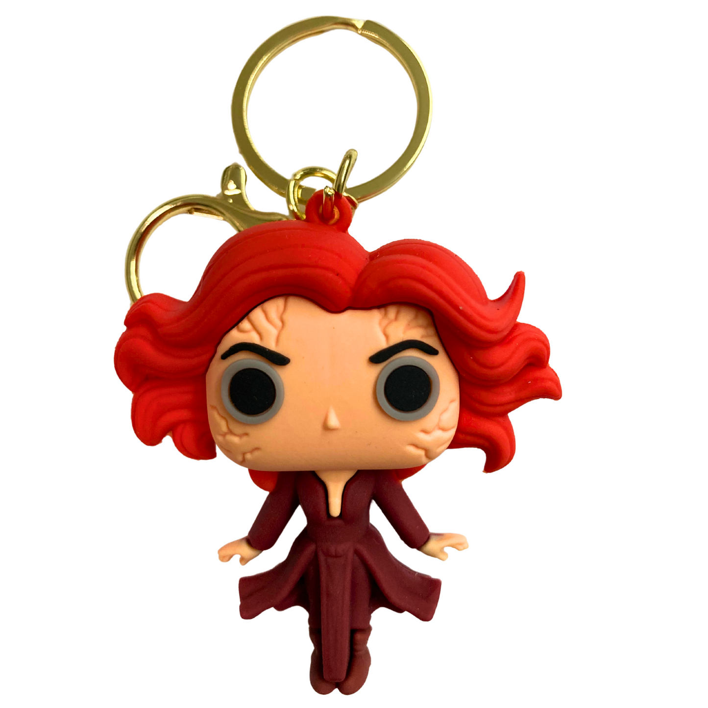 3D X-Men Wolverine, Jean Grey, Cyclops, Storm, Magneto Keychain
