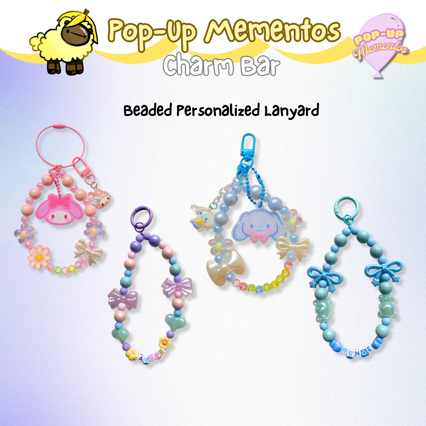 Pop-up Mementos Charm Bar