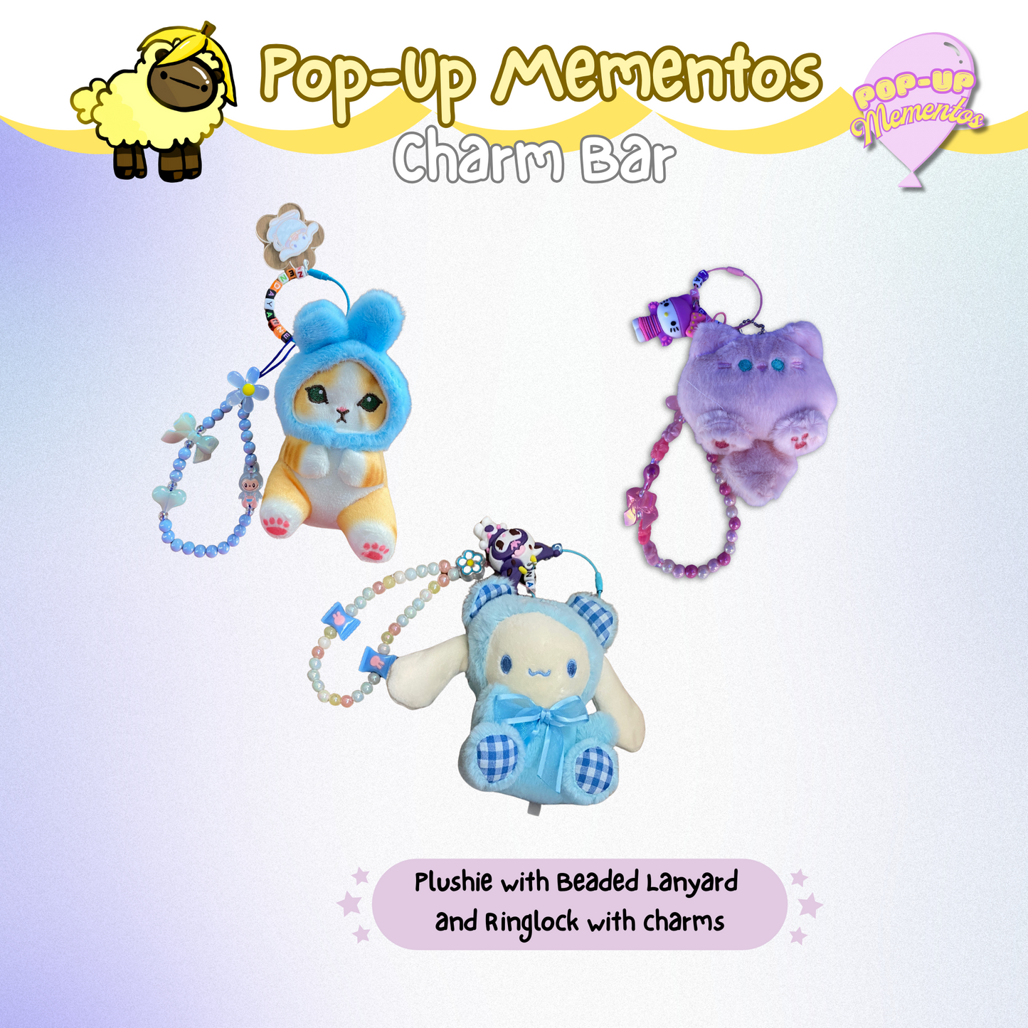 Pop-up Mementos Charm Bar